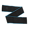 Miniatyrbild 1 av 3: Armbågsbandage Elastiskt Justerbart Halkskydd Mjukt Andningsbart Blått Armbågsstöd Wrap för Utomhussporter Styrketräning