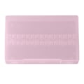 Miniatyrbild 2 av 8: 14 Hål Professionell Nagelsalongspolerings- och Slipfräsbitthållare Displayförvaringslåda Rosa