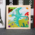 Miniatyrbild 1 av 6: 9-delat djurpussel leksak för barns intellektuella utveckling (1-3 år) 38