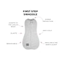 Miniatyrbild 2 av 10: First Step Wrap with Cap Eucalyptus