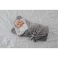 Miniatyrbild 4 av 7: Royal Baby Swaddle Wrap Grey/Grey
