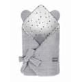 Miniatyrbild 1 av 7: Royal Baby Swaddle Wrap Grey/Grey