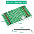 Miniatyrbild 3 av 5: SO DDR4/5 Minnestestare Laptop Minnestest Diagnosadapter