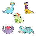 Pikkukuva 1 / 2: 5 KPL Eläinrintaneula Dinosaurusrintakoru Sarjakuvarintaneula Sarjakuvarintakoru Rintaneula
