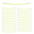 Miniatyrbild 2 av 5: 30 st 3V Ultra Slim LED Flexibelt Filament 60mm Retro Glödlampa Delar LED Diod Belysning Filament Grönt Ljus