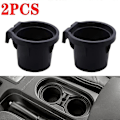 Miniatyrbild 1 av 4: Främre Mittkonsol Dryckesflaskhållare Insatser Foder För 2005-2019 Nissan Frontier Xterra Biltillbehör Cup Holder 2 pcs