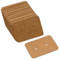 Pikkukuva 3 / 5: 50 KPL Kraft-paperiset korvakorujen esittelykortit, 3,5 x 2,5 cm (pronssi)