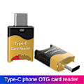 Miniatyrbild 4 av 5: Mini Typ-C Kortläsare Mobil OTG Slot Plug and Play Flash Drive