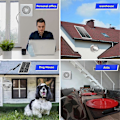 Pikkukuva 2 / 5: Ilmanvaihto 4 tuuman nopea aurinkokennotuuletin B