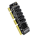 Miniatyrbillede 2 af 5: PCI-E til Sata Adapterkort 5 Porte til PCI-E X4 PCI-E X8 PCI-E X16 Support /Windows7/8/10 Multi-Sys