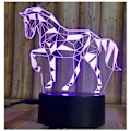 Miniatyrbillede 3 af 5: 3D Illusion Natlampe Lygte Børn Børn Dekoration Fødselsdagsgave