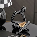 Miniatyrbild 4 av 5: Nordisk Abstrakt Resin Skulptur - Tänkare Figurin Staty A