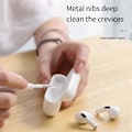 Pikkukuva 3 / 5: 10 kpl pehmeä puhdistusharja Bluetooth-kuulokkeiden puhdistusharja musta