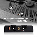 Pikkukuva 5 / 5: Auton kojelaudan USB-laajennustelakka lisävarusteille