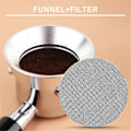 Miniatyrbild 5 av 5: 54mm Espresso Doseringstratt Puck Screen Kit med 2 Filter