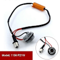 Miniatyrbild 3 av 4: 2 st Caubus Motstånd 50W 1156 P21W PY21W T20 7440 7443 1157 BAY15D P21/5W LED-lampor Last Fel Fri Ingen Flimmer Dekoder 7440