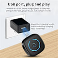 Miniatyrbillede 4 af 5: Smart Home USB Trådløs Dørklokke Vandtæt 60 Ringetoner 5 Lydstyrker, B