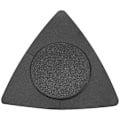 Miniatyrbild 2 av 5: 10 st Triangel-gitarrplektrum 1.0 0.75 0.5 mm i PC + ABS Svart