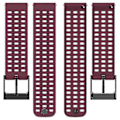 Pikkukuva 5 / 5: Urheiluranneke Suunto Vertical/9 Peak Pro/9 Peak/5 Peak -kelloille, 22 mm silikoniset kellon rannekkeet Wine Red