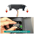 Miniatyrbild 3 av 5: Led Front Grill Lampor Vitt Ljus Extern Grill För Jimny Jb64 Jb74 2019 2020 2021 Hög Version