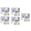 Pikkukuva 5 / 5: PCI-E 1X -sovitinkortti, PCI-Express X1 -paikka (VER008S, 5 kpl)