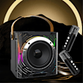 Pikkukuva 4 / 5: Musiikin rytmivalo Stereo Surround Langaton Subwoofer Punainen
