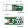 Pikkukuva 3 / 5: Morse Code CW -harjoittelulaite, matkapuhelin-tietokoneen liitin, koodiharjoittelulaite, B