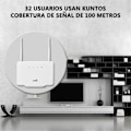 Miniatyrbillede 4 af 5: 4G Trådløs Router 300Mbps 4G LTE CPE Router EU Stik