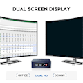 Miniatyrbillede 2 af 5: 8G+256G Computer Host Mini S N5095 PC Quad-core 4K UHD (EU)