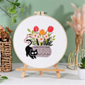 Miniatyrbild 3 av 5: 5 Set Broderikit för Vuxna, Broderikit för Nybörjare