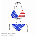 Miniatyrbillede 3 af 3: Strandsæt Kvinder USA Trekantet Badedragt G-streng Bøjle Kvinder Badetøj Badedragt Bikini Piger Strand Bikini