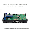 Miniatyrbillede 3 af 5: CM5 Metalkabinet til Module 5 IO Board med Køleventilator