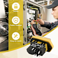 Miniatyrbild 5 av 5: YH02-A Elektromagnetisk Strömbrytare 220V 15A 5PIN Start Tryckknapp för Maskinverktygsutrustning Vattentät Panel