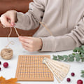 Pikkukuva 2 / 5: Pitsilaudat neulomiseen, kaksipuolinen Tasselcraft-lauta neuloilla