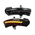 Miniatyrbild 1 av 5: För Chevy Blazer 2019-2023 Bil Led Sidoblinkers Sekventiell Dynamisk Blinkersindikator, rökfärgad Bla