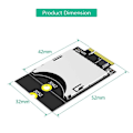 Pikkukuva 4 / 5: Uusi versio SD-kortti NGFF Key B -sovitin