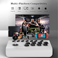 Pikkukuva 2 / 5: Joystick-ohjain, 3-tilan yhteys PS4/PS3/Xbox One/Switch -konsoleille (valkoinen/musta)