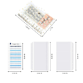 Miniatyrbillede 2 af 5: A6 Ringbind Pvc Notesbog Cover, Ringbind Budget Kuvertsystem Budgetplanlægger, ringbind Lommer, budget Sh