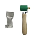 Miniatyrbild 1 av 5: Golvreparationssvetsning 4cm Munstycke Svetstips för Platt Munstycke Plastsvetsar Tips Rulle för Varmluftspistol Plastsvetsning