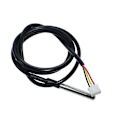 Miniatyrbild 1 av 3: DS18B20 Rostfritt Stål Paket 1 Meter 2 Meter 3 Meter 5 Meter Vattentät 18b20 Kabel Probe Temperatursensor 1m Band terminal