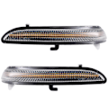 Miniatyrbild 1 av 5: Dynamisk LED Sidobackspegel Blinkers Flytande Ljus för 208 2008 2012-2020 för C3 Som Visat
