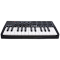 Miniatyrbild 1 av 4: MIDI 25-tangenters USB MIDI-kontroller Arranger Keyboard Svart+Vit