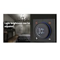 Miniatyrbild 4 av 5: Vred Dimmer Regulator Zigbee 3.0 PC Panel Väggströmbrytare (Svart)