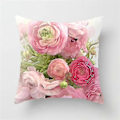 Miniatyrbillede 1 af 4: Rose Pæon Blomst Pudebetræk Pudevar Hjem Have Sofa Dekoration 1