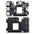 Miniatyrbild 1 av 5: PCIe till USB 3.2 Gen1 HAT+Expansionskort för 5 PCIe till USB HUB 4 Höghastighets USB Drivrutinsfri Plug a