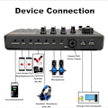 Miniatyrbillede 4 af 5: Live Lydkort og Audio Interface Sound Board