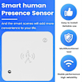 Miniatyrbild 4 av 5: Tuya ZigBee Smart Sensor för mänsklig närvaro