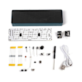 Miniatyrbild 1 av 5: DIY Elektronisk Kit Digital RGB Färgglad LED Väckarklocka Suite 4-siffrig Datum Temperatur Klocka Lödningsprojekt Övning, B