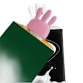 Miniatyrbild 4 av 5: Ko Juver Mjölkkartong Lock Mjölkningsmaskin Mjölkflasklock Rolig Utrustning Utbytbara Gåvor Förpackad Mjölkomledare