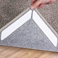 Miniatyrbild 2 av 5: 4/8/10/12/16 st Ladder Carpet Halkskyddsdekaler Halkfri Matttejp Återanvändbara Tvättbara Grippers Tvättbara Matttejper Black 16pcs